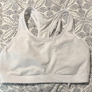 Fabletics Women's White Sports Bra